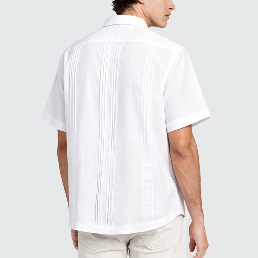 Pure Linen Breathable Short-Sleeve Shirt