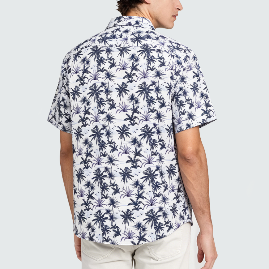 Premium Stylish Printed Short-Sleeve Shirt