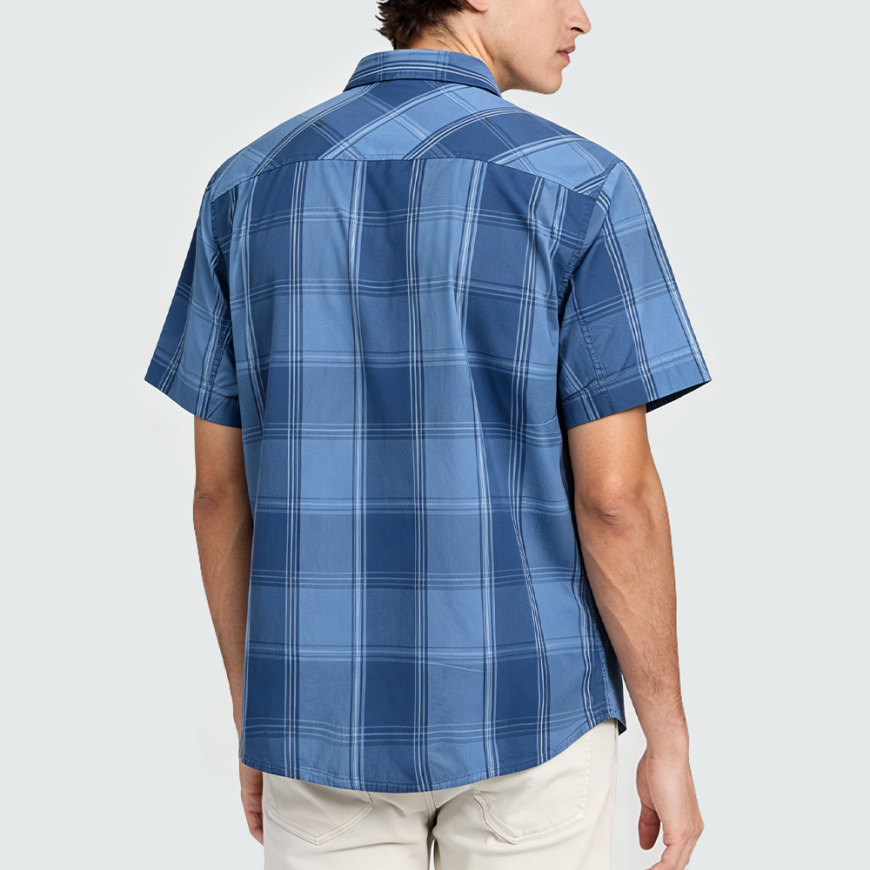 Men's High-Quality Organic Cotton Short-Sleeve Shirt