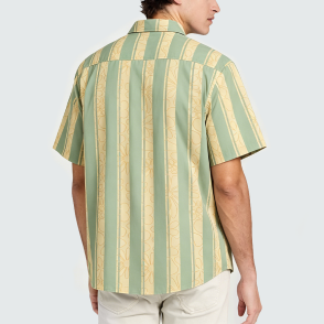 Breathable Wrinkle-Resistant Polyester Short-Sleeve Shirt