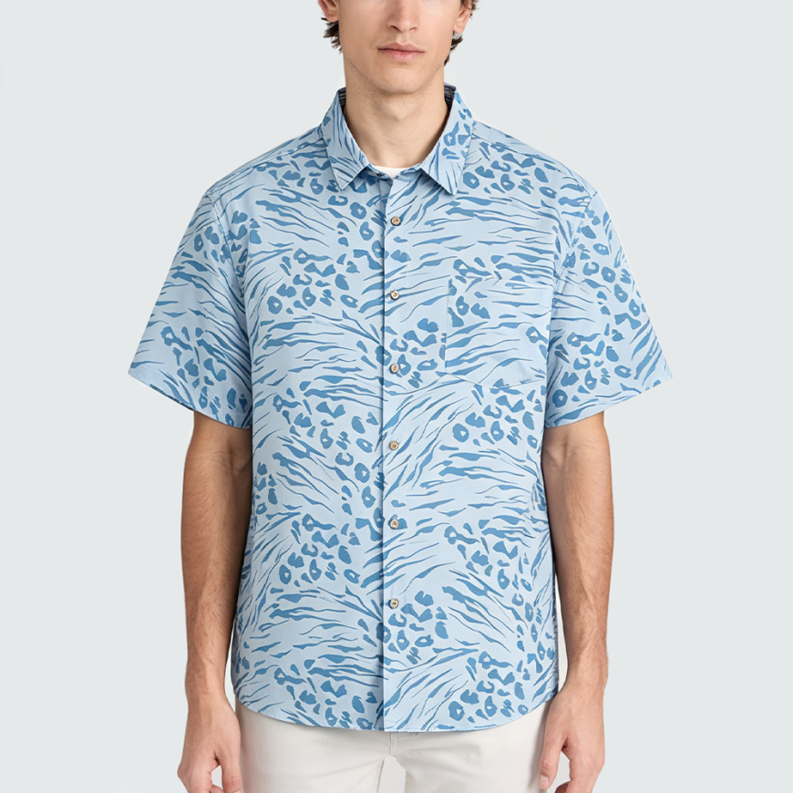Men's Quick-Drying Wrinkle-Resistant Polyester Shirt