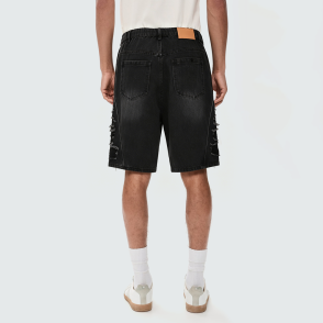 Men's High-Quality Distressed Denim Shorts