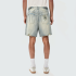Men's Loose-Fit Distressed Denim Shorts