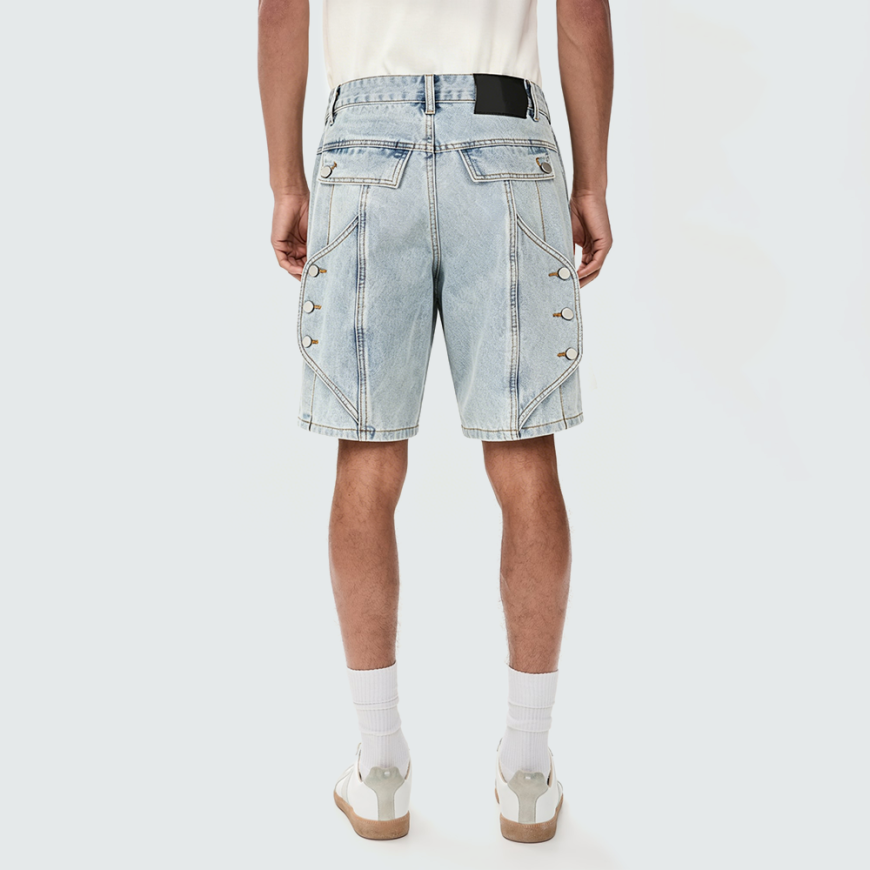Pure Cotton Breathable and Durable Denim Shorts