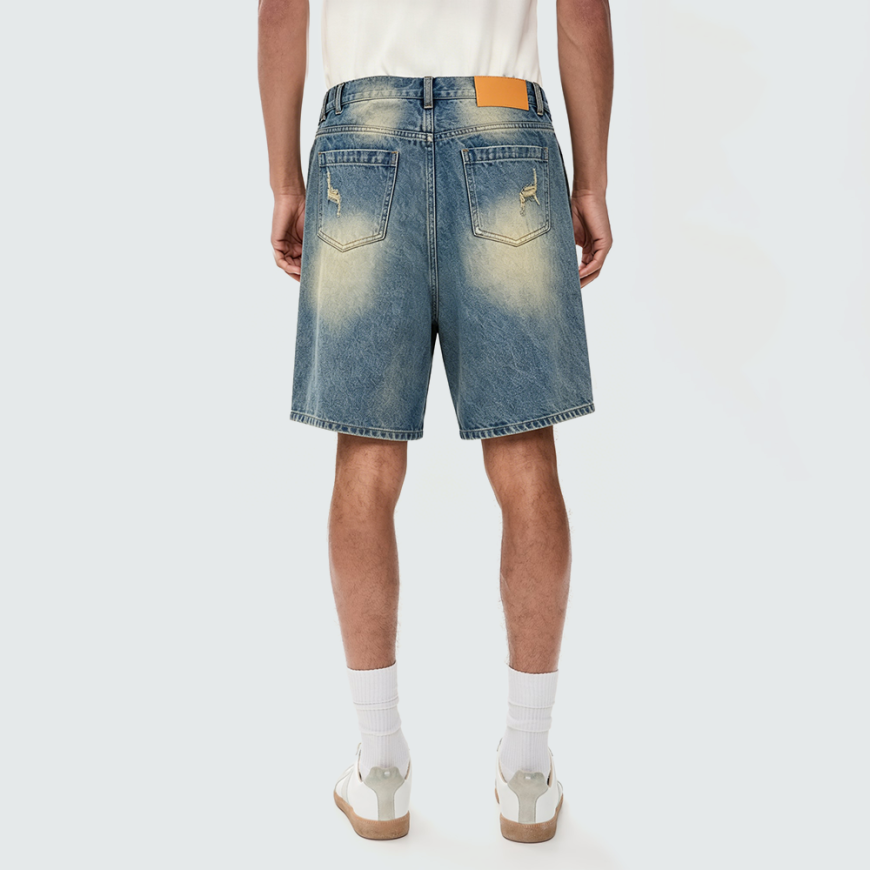 Stylish High-Quality Blue Denim Shorts