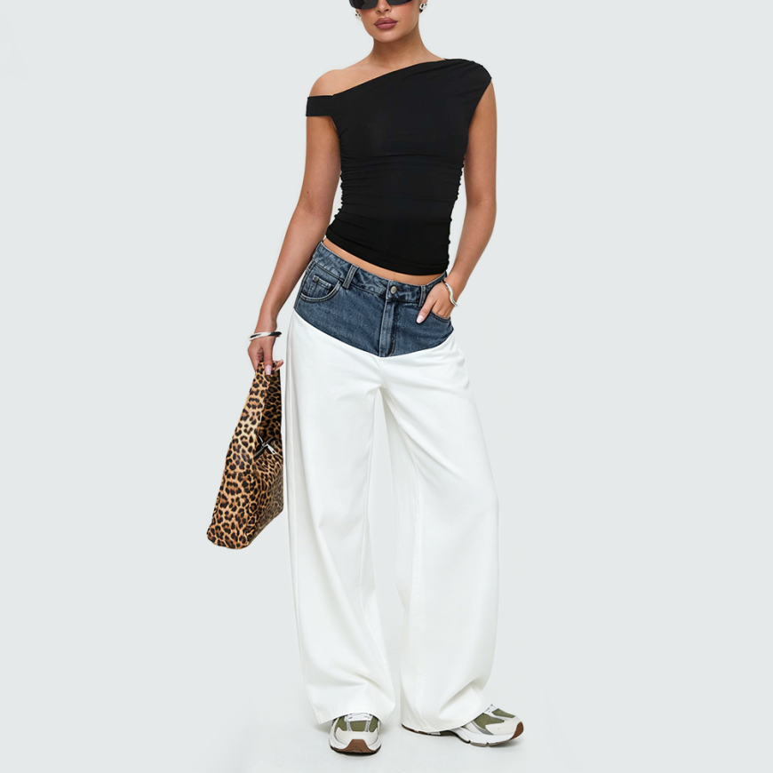 Women's Lightweight and Durable Denim Trousers