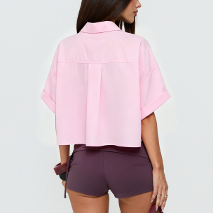 Chinese-Style Stand-Collar Breathable Top