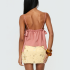Breathable All-Polyester Ruffled Camisole