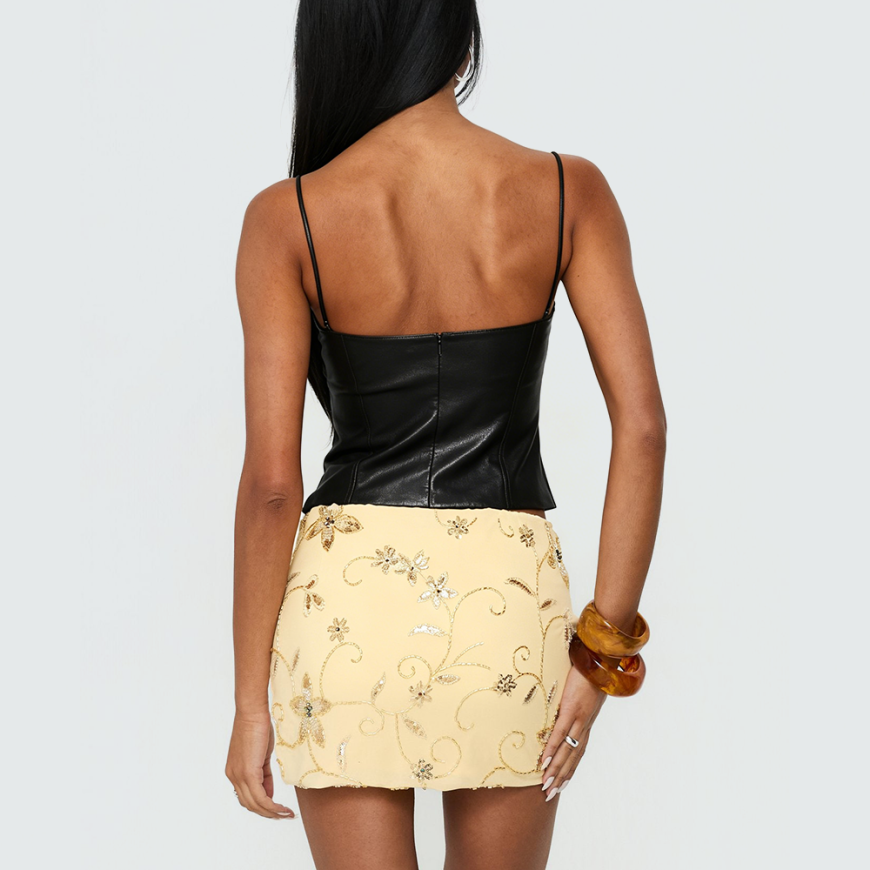 Women's Breathable Bow-Detail Spaghetti Strap Camisole