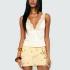 Hot Girl Style Slim-Fit Tank Top with Wide Straps
